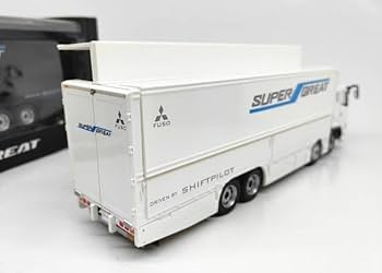 Amazon | 1/43 三菱 ふそう SUPER GREAT 白 | ミニカー・ダイ